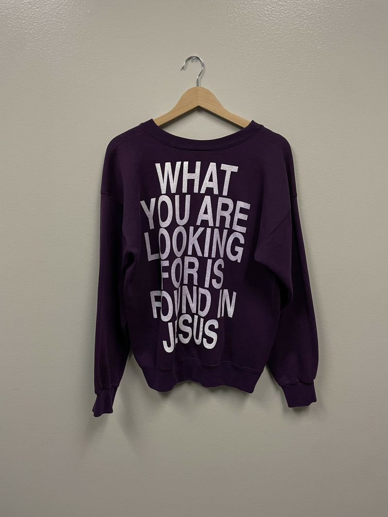 Purple Crewneck